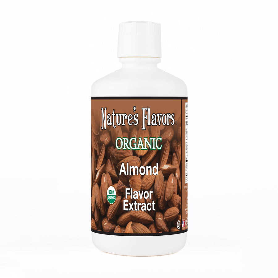 Organic Almond Flavor Extract Without Diacetyl