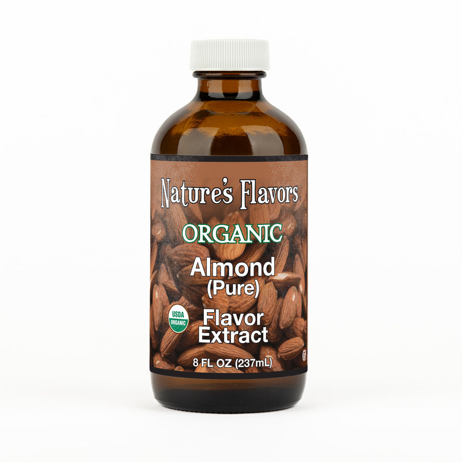 Organic Almond Flavor Extract Without Diacetyl