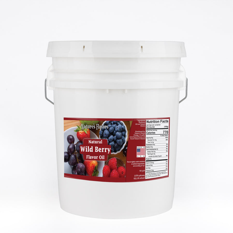 Wild Berry Flavor Oil, Natural