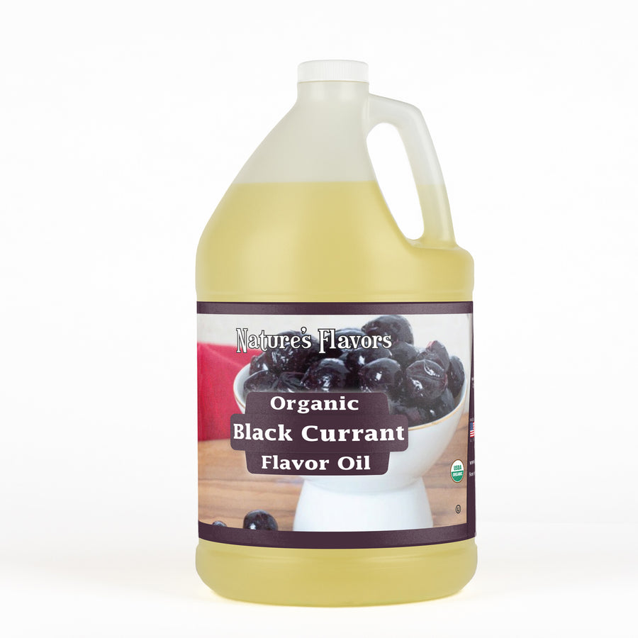 Black Currant Flavor Oil, Organic