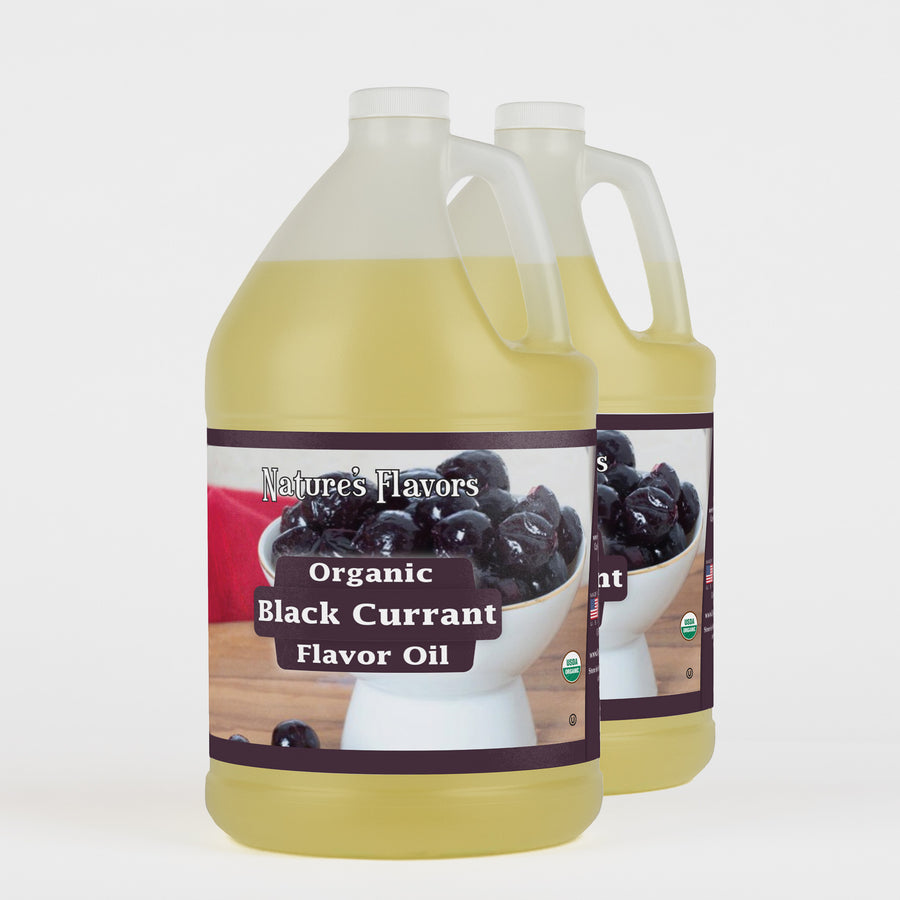 Black Currant Flavor Oil, Organic