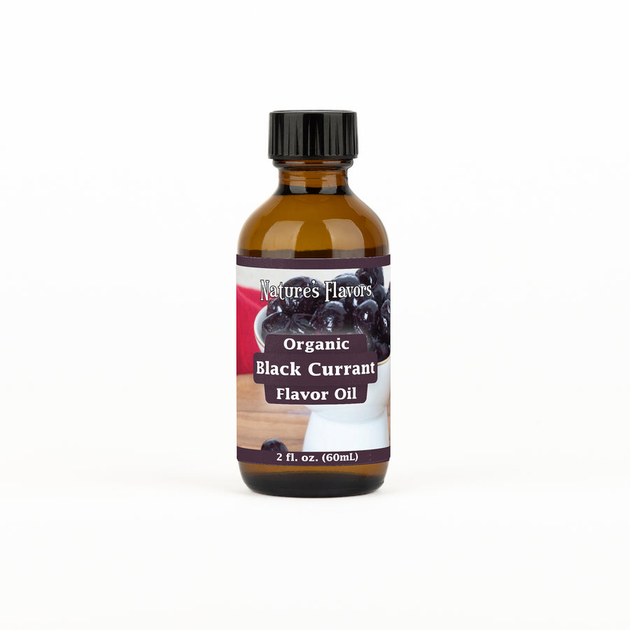 Black Currant Flavor Oil, Organic