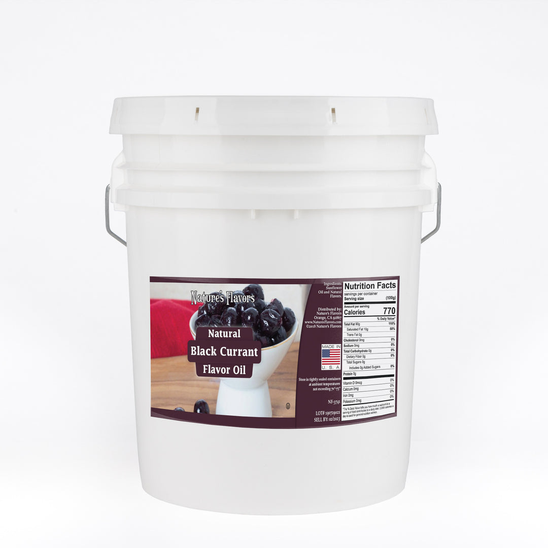 Black Currant Flavor Oil, Natural