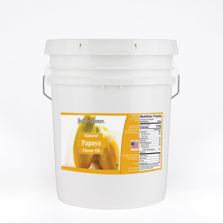 Papaya Flavor Oil, Natural
