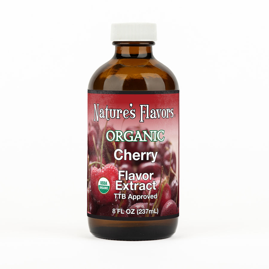 Cherry Flavor Extract, Organic - TTB Approved