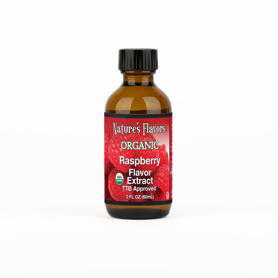 Raspberry Flavor Extract, Organic - TTB Approved