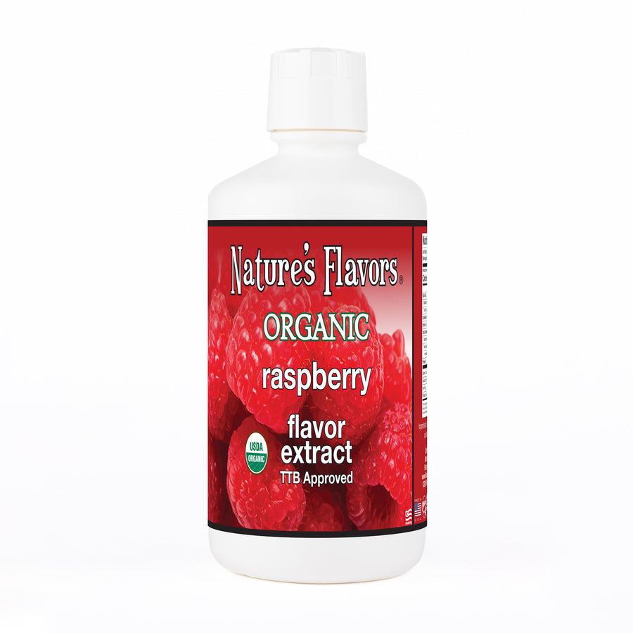 Raspberry Flavor Extract, Organic - TTB Approved