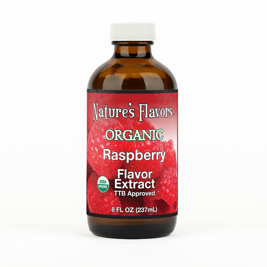 Raspberry Flavor Extract, Organic - TTB Approved