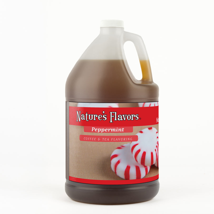 Peppermint Coffee and Tea Flavoring Without Diacetyl