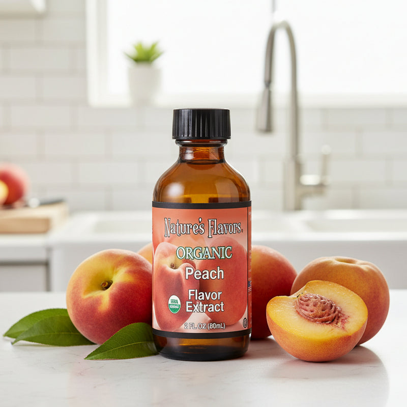 Peach Flavor Extract, Organic