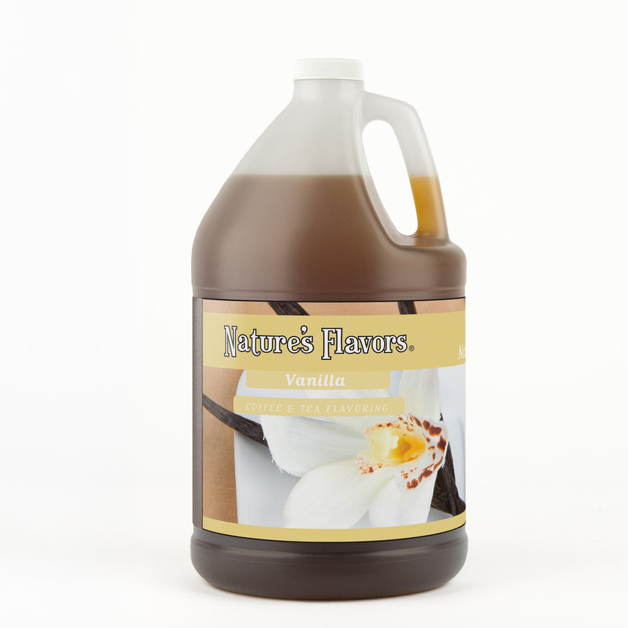 Vanilla Coffee and Tea Flavoring Without Diacetyl