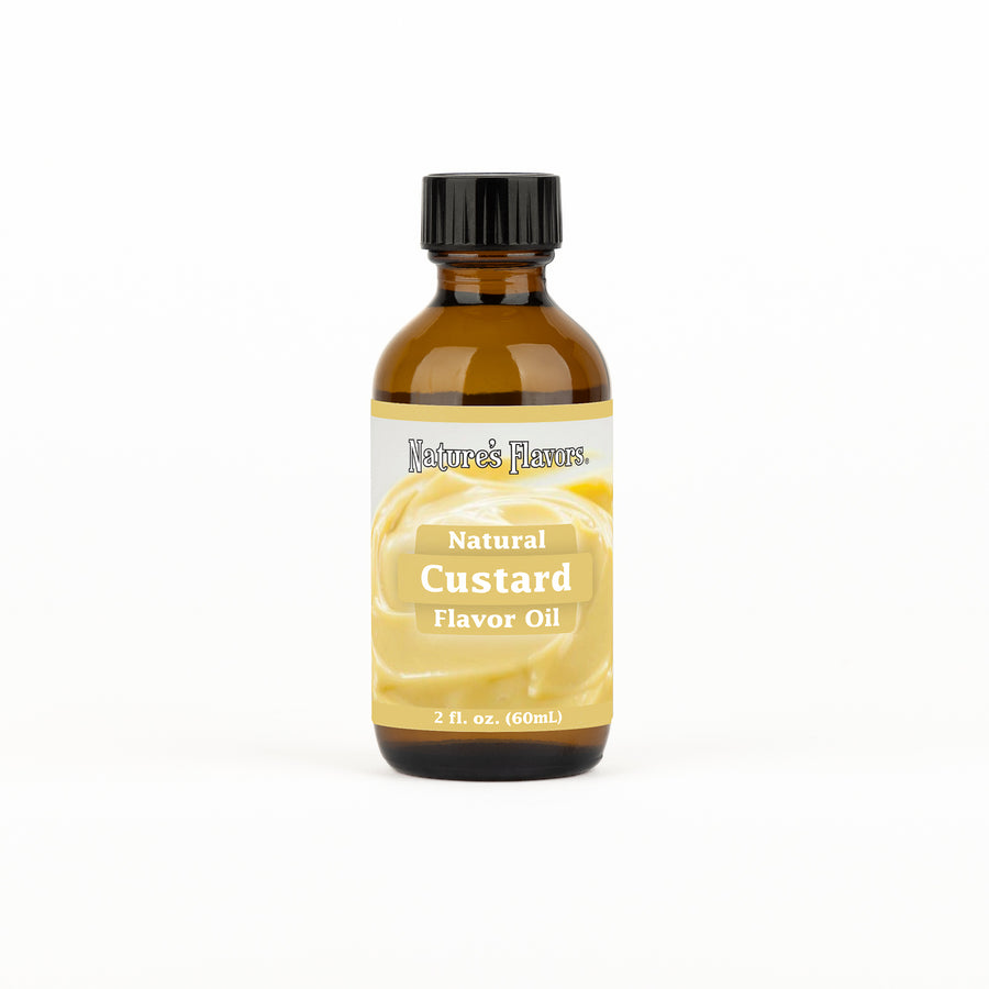 Custard Flavor Oil, Natural