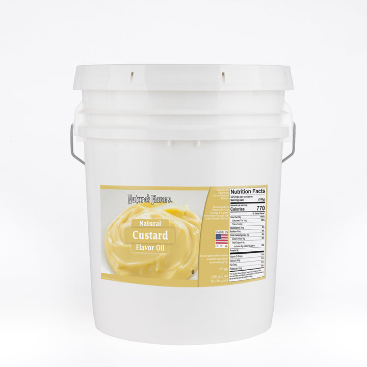 Custard Flavor Oil, Natural