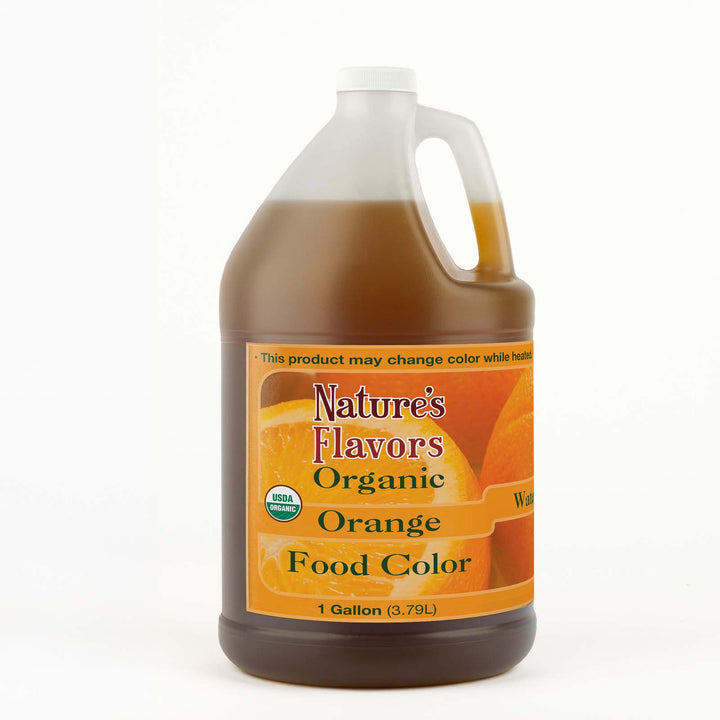Orange Food Coloring (Organic), Water-Soluble