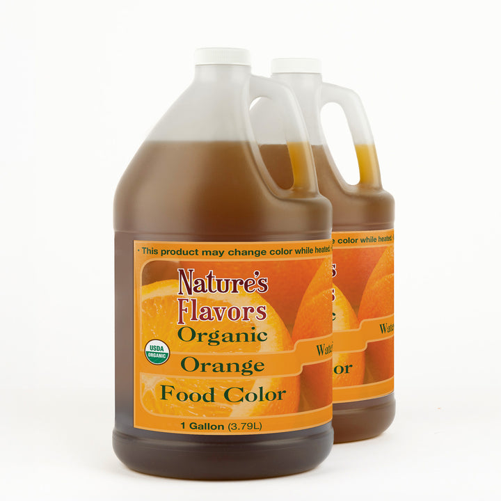 Orange Food Coloring (Organic), Water-Soluble