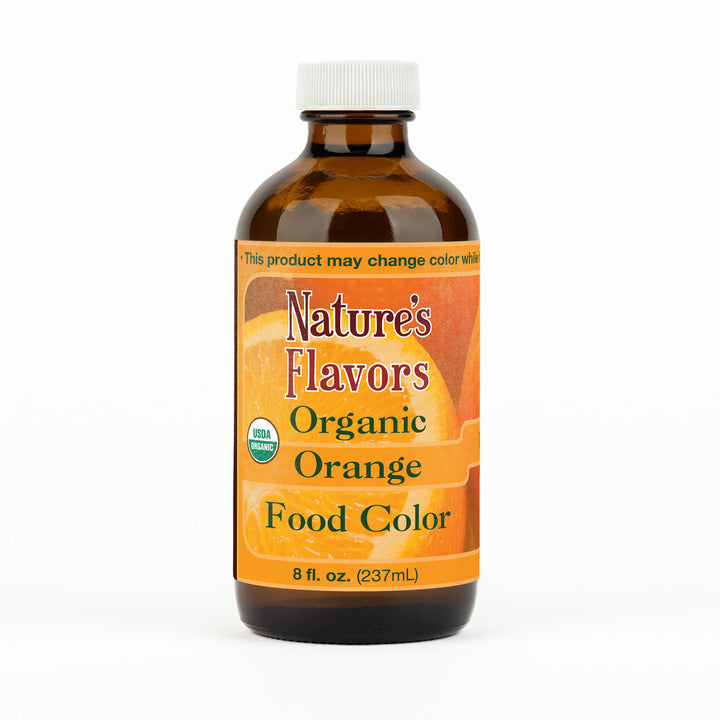 Orange Food Coloring (Organic), Water-Soluble