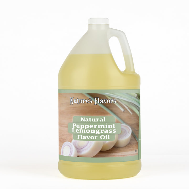 Peppermint Lemongrass Flavor Oil, Natural