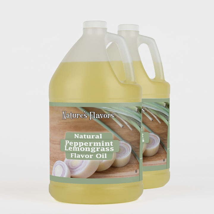 Peppermint Lemongrass Flavor Oil, Natural