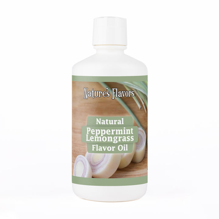 Peppermint Lemongrass Flavor Oil, Natural