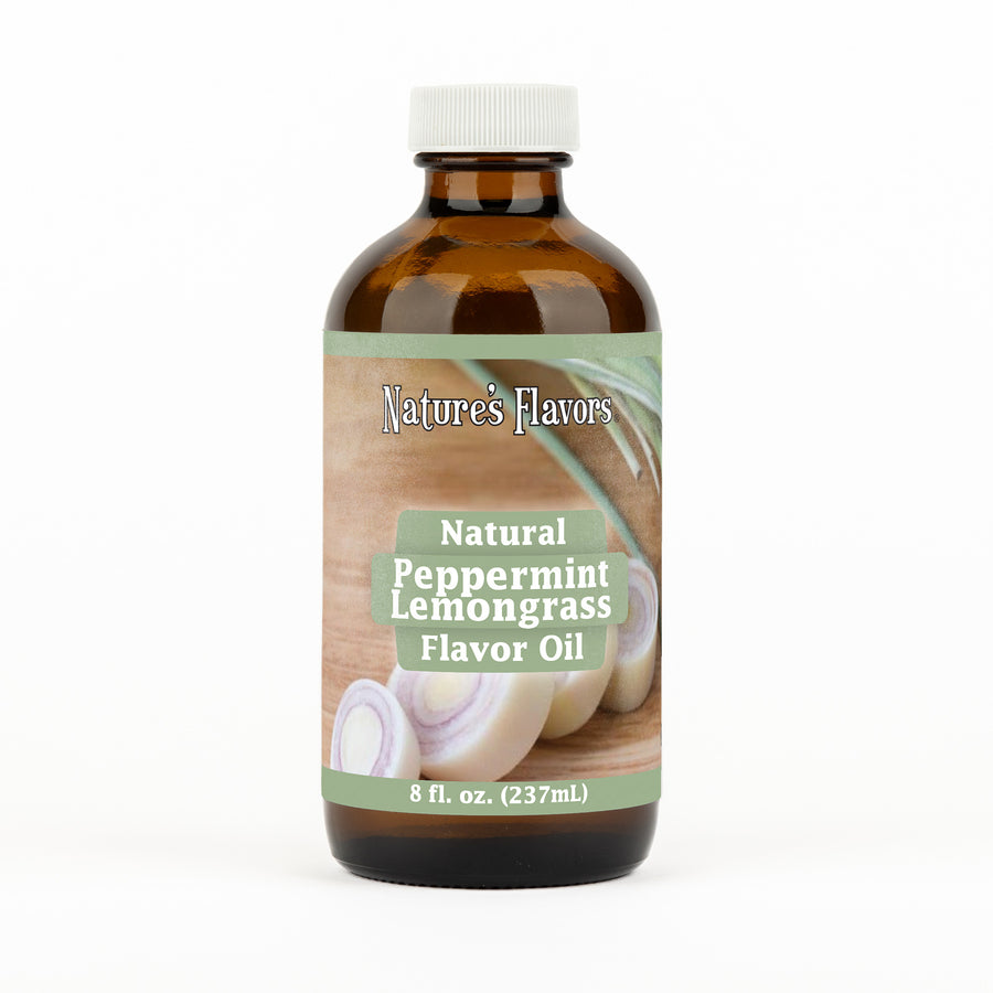Peppermint Lemongrass Flavor Oil, Natural