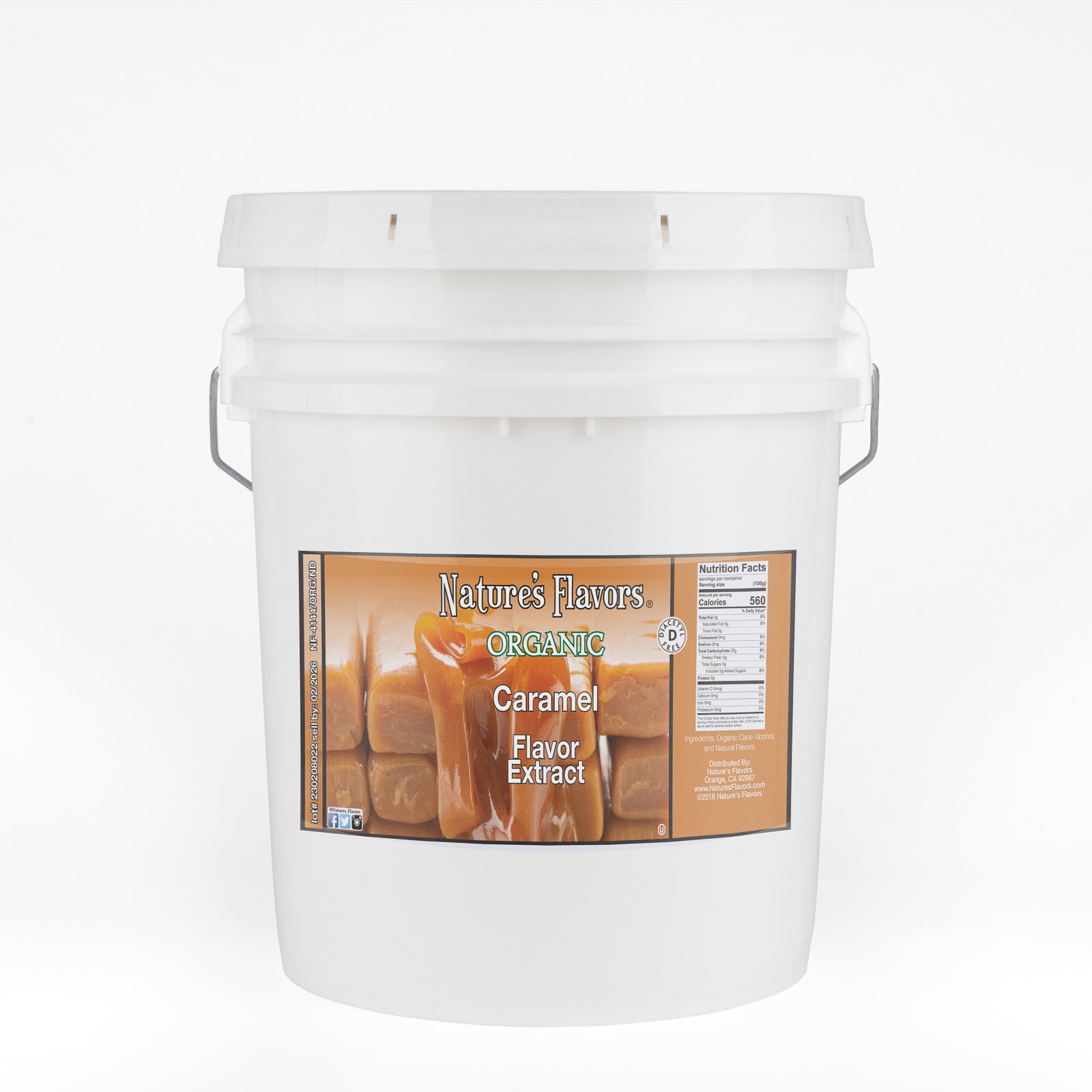 Organic Caramel Flavor Extract Without Diacetyl – Nature's Flavors