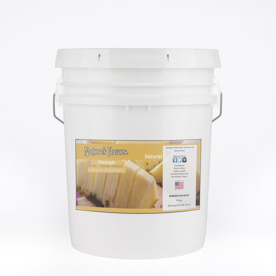Pineapple Coffee and Tea Flavoring Without Diacetyl