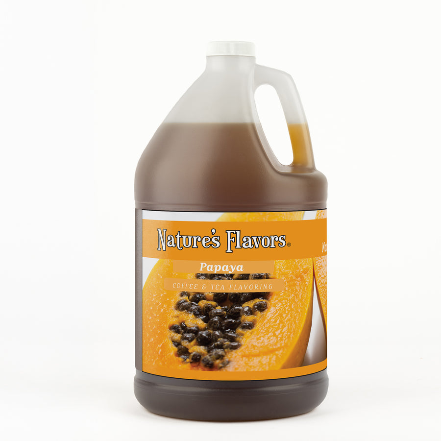 Papaya Coffee and Tea Flavoring Without Diacetyl