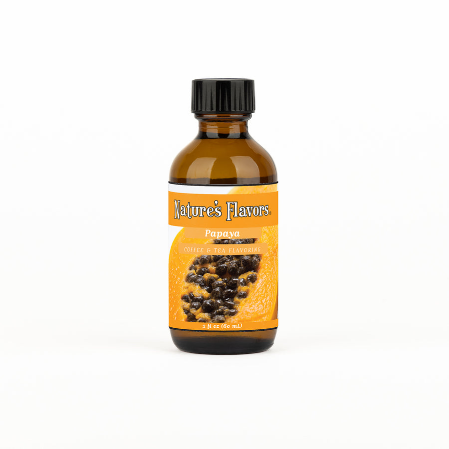 Papaya Coffee and Tea Flavoring Without Diacetyl