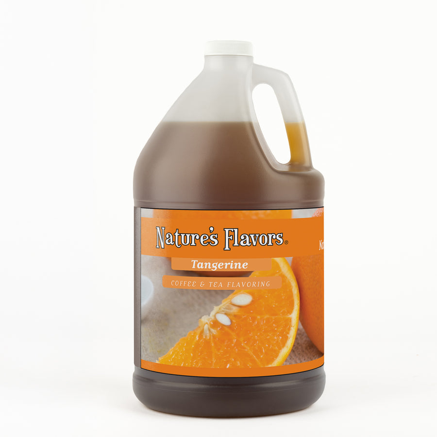 Tangerine Coffee and Tea Flavoring Without Diacetyl