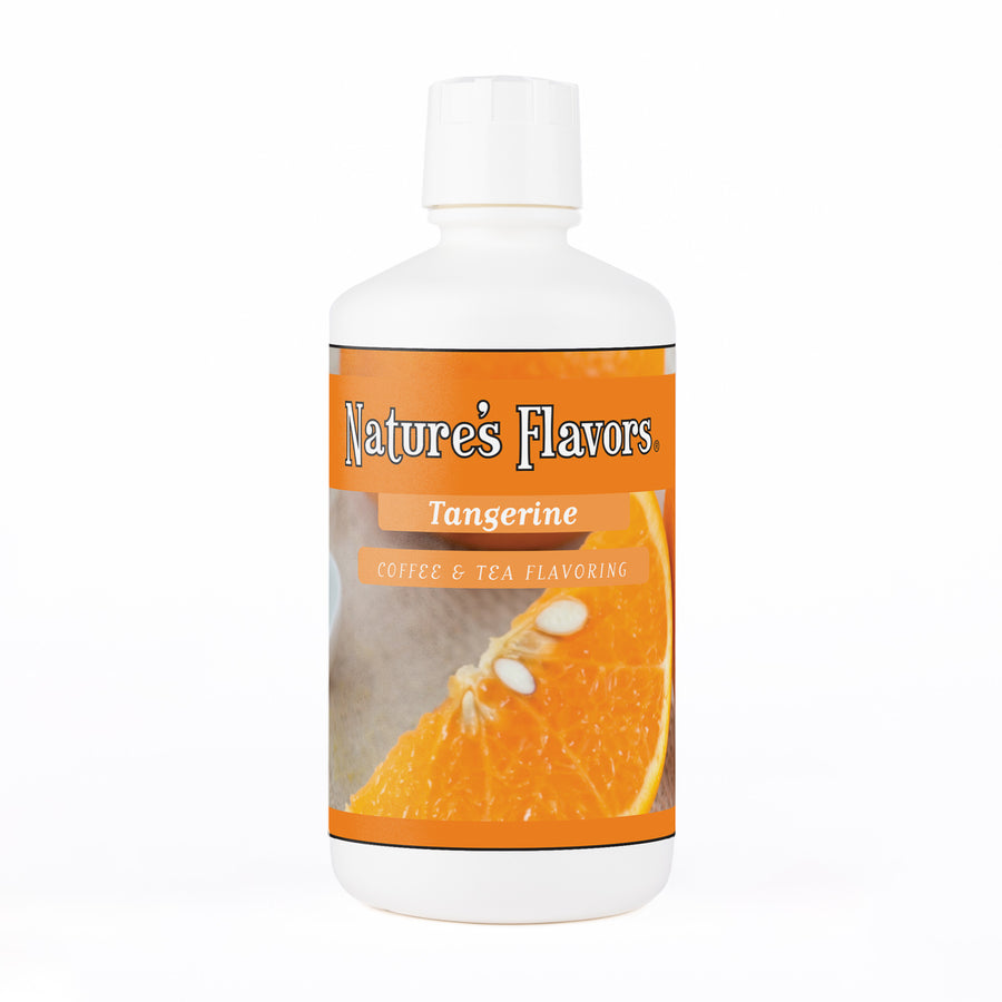 Tangerine Coffee and Tea Flavoring Without Diacetyl