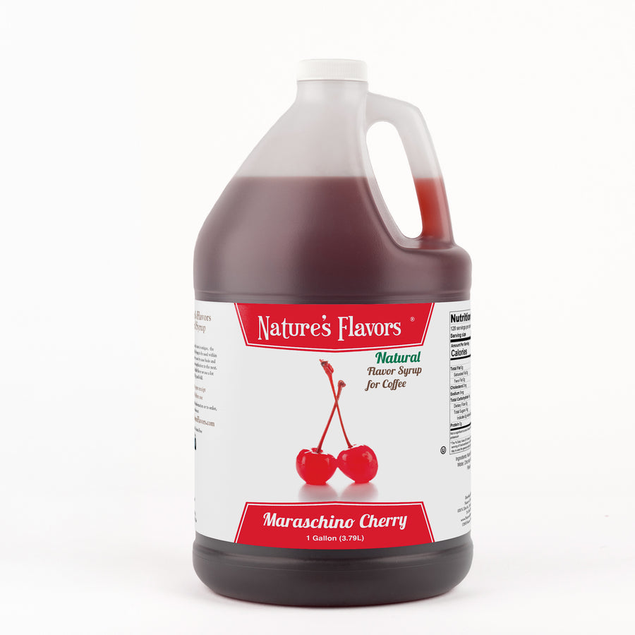 Maraschino Cherry Coffee Syrup, Natural