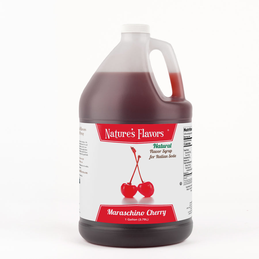 Maraschino Cherry Italian Soda Syrup, Natural