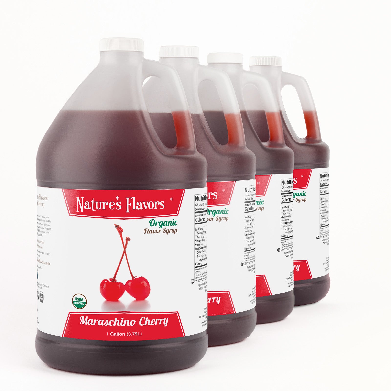 Maraschino Cherry Syrup, Organic – Nature's Flavors