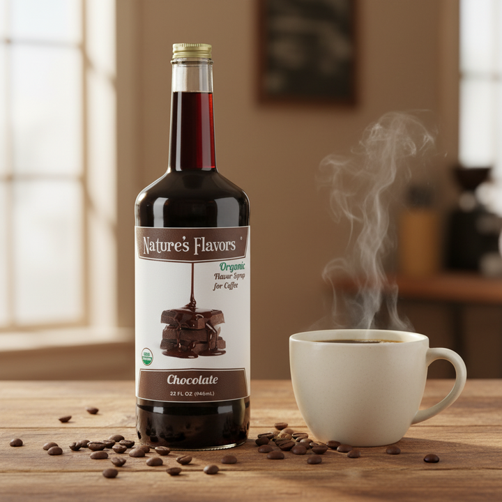 Chocolate Coffee Syrup, Organic
