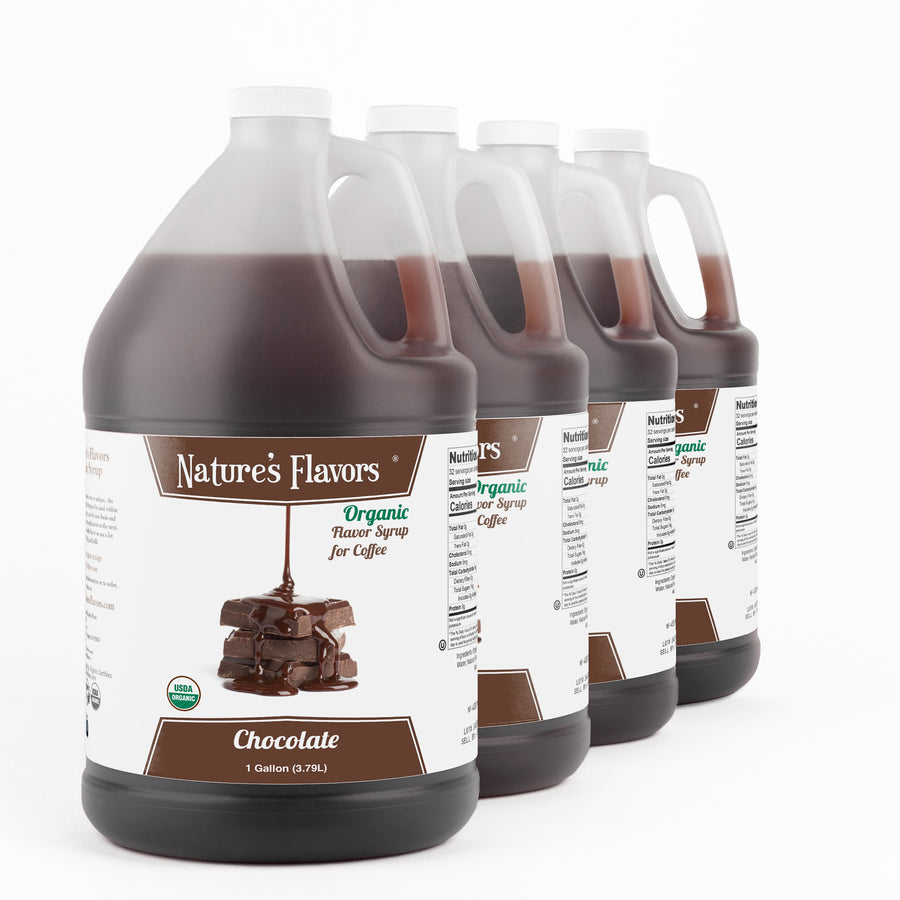 Chocolate Coffee Syrup, Organic