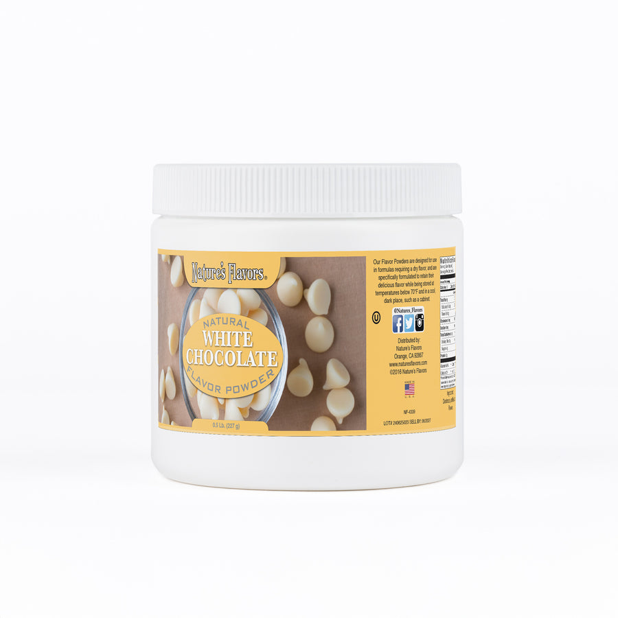White Chocolate Flavor Powder, Natural