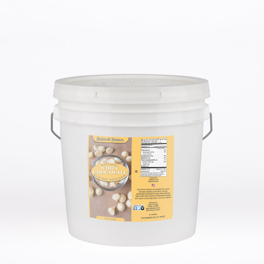 White Chocolate Flavor Powder, Natural