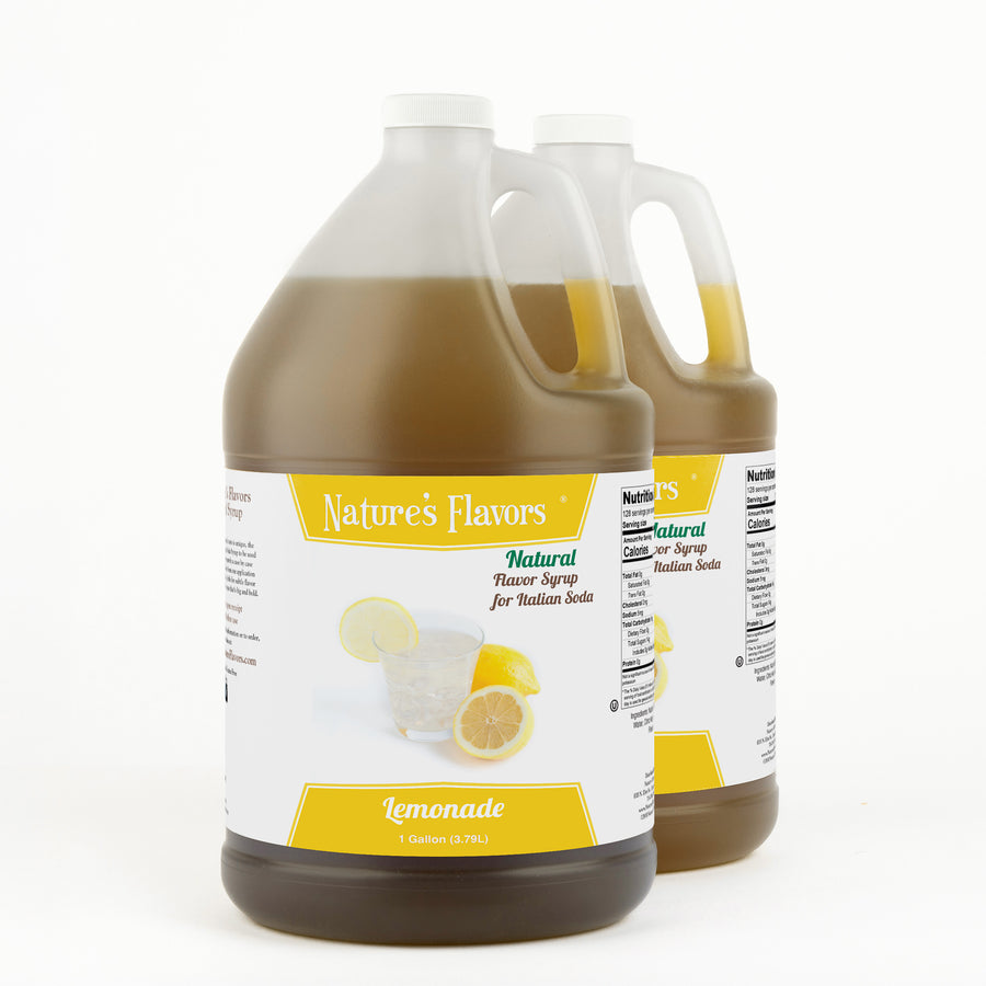 Lemonade Italian Soda Syrup, Natural