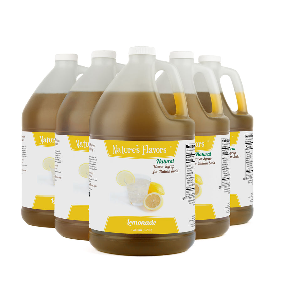Lemonade Italian Soda Syrup, Natural
