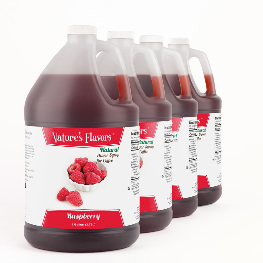 Natural Raspberry Coffee Syrup