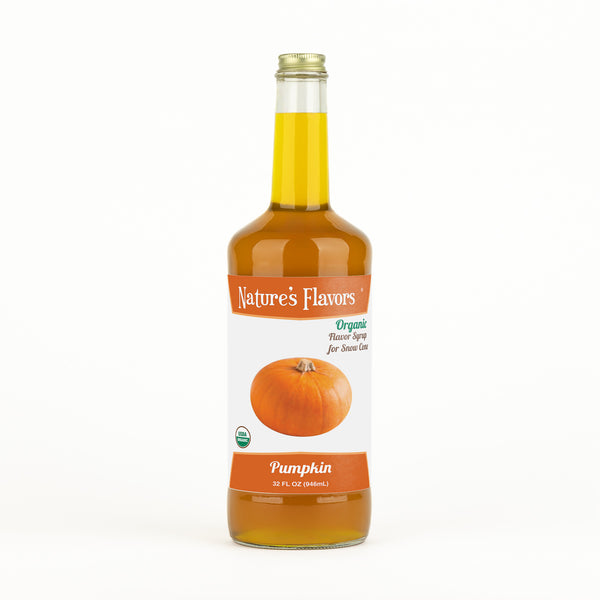 Pumpkin Snow Cone Syrup, Organic