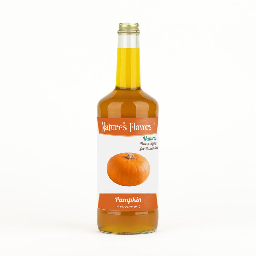 Pumpkin Italian Soda Syrup, Natural