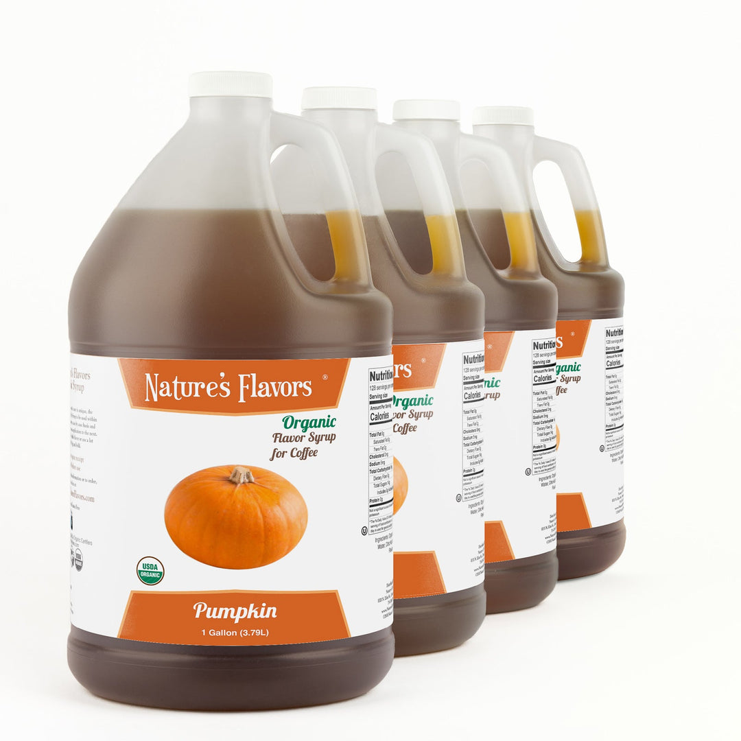 Organic Pumpkin Syrup for Coffee