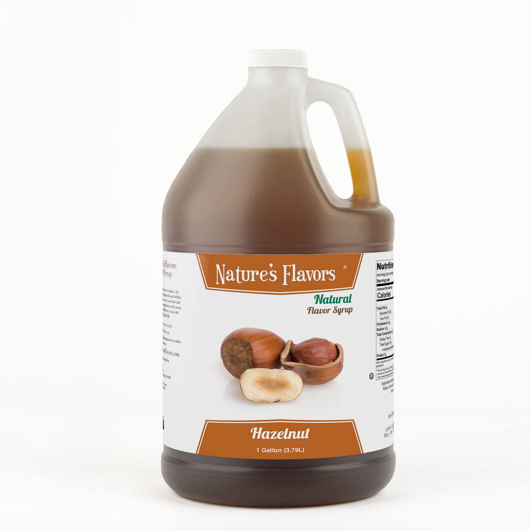 Hazelnut Syrup, Natural