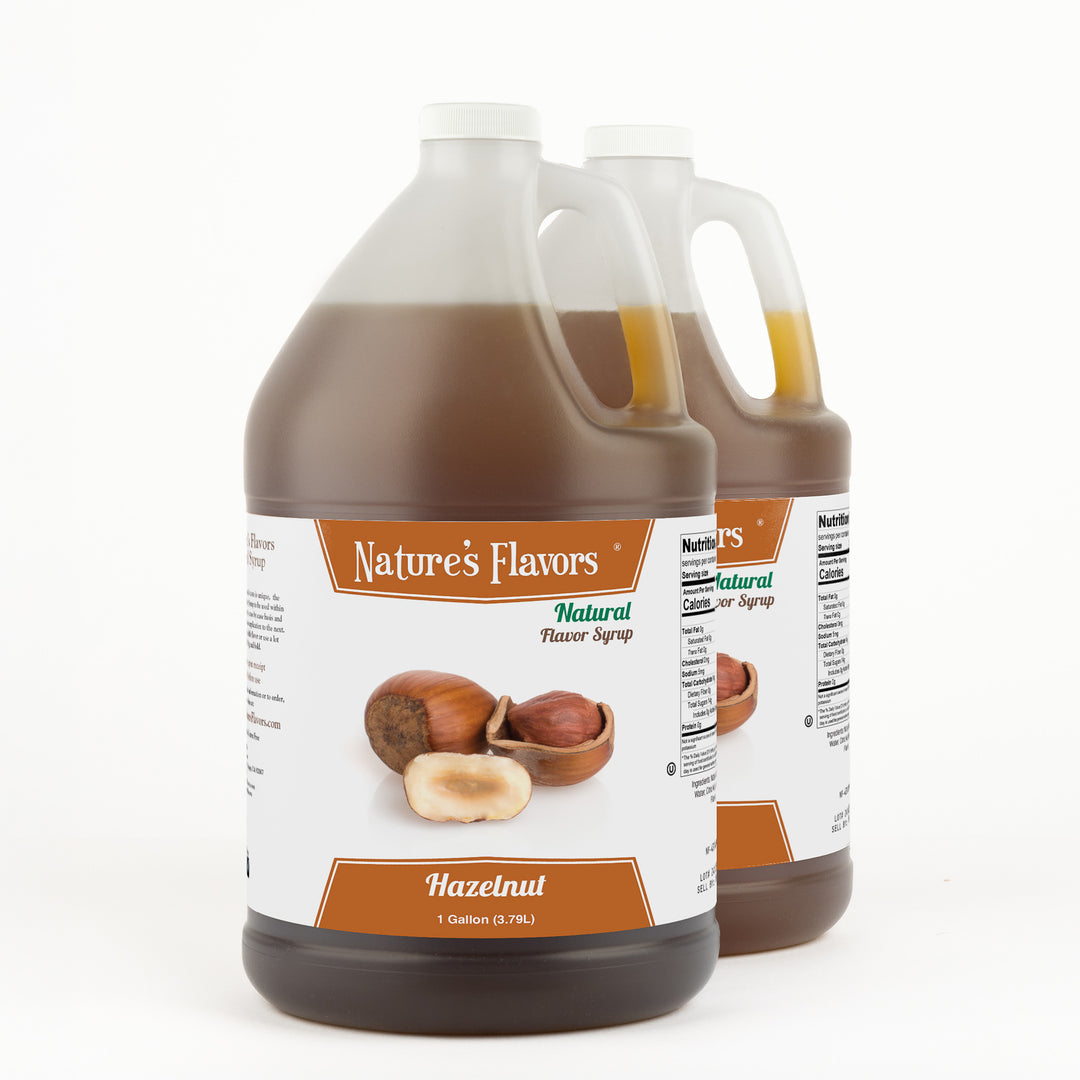 Hazelnut Syrup, Natural