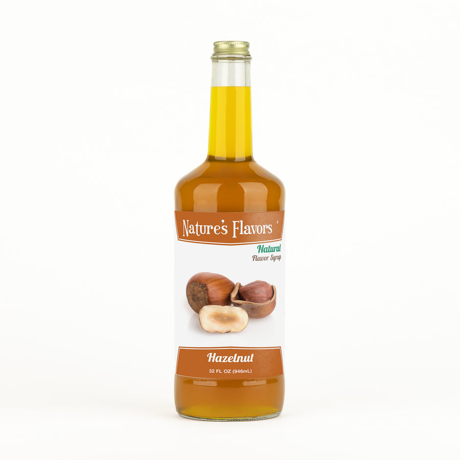 Hazelnut Syrup, Natural