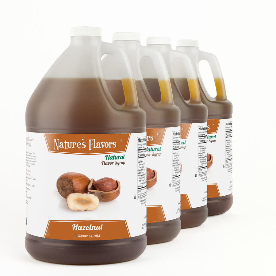 Hazelnut Syrup, Natural