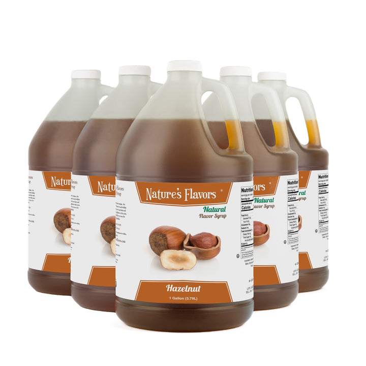 Hazelnut Syrup, Natural