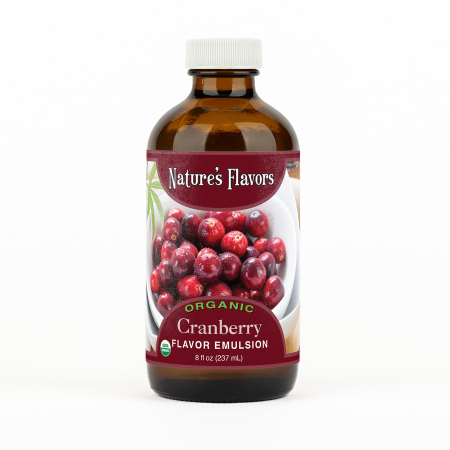 Cranberry Flavor Emulsion for High Heat Applications, Organic