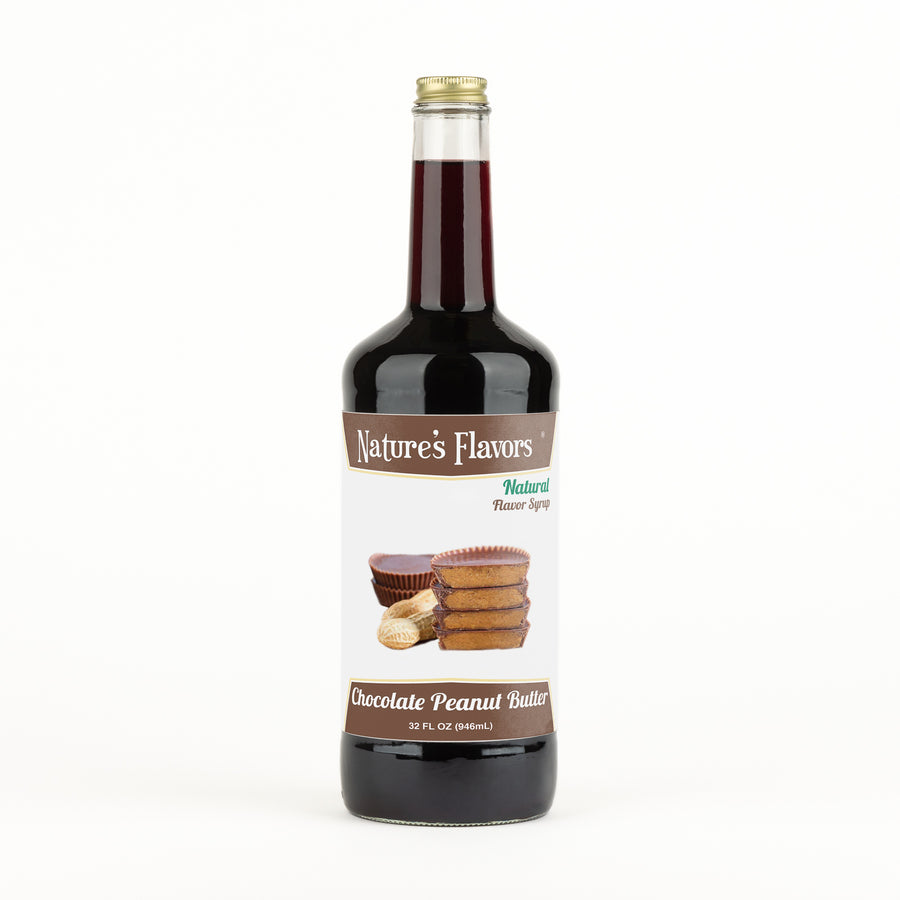 Chocolate Peanut Butter Syrup, Natural